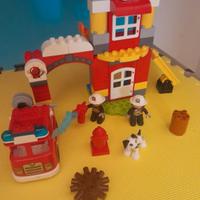lego duplo casa dei pompiere