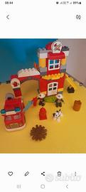 lego duplo casa dei pompiere