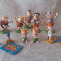 Famiglia Flintstones statuine originali