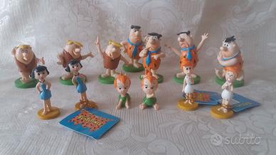 Famiglia Flintstones statuine originali