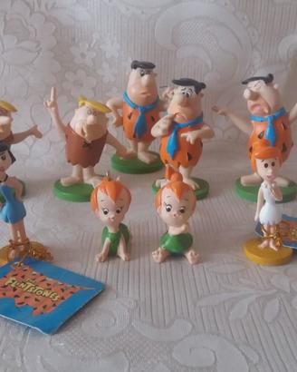 Famiglia Flintstones statuine originali