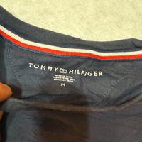 Tommy Hilfiger Uomo T-Shirt Logo – Blu, Taglia M