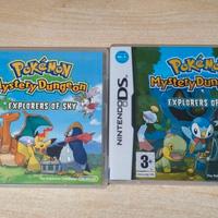 Pokemon mistery dungeon explorers of sky + time