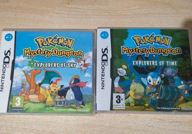 Pokemon mistery dungeon explorers of sky + time