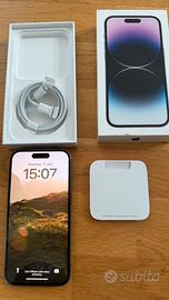 Iphone 14 pro nero 128 gb batteria 75%