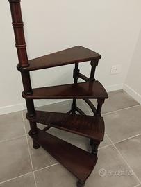 scaletta libreria in legno