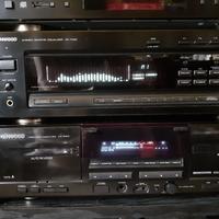 Piastra Cassette Professionale Kenwood Per Hi Fi 
