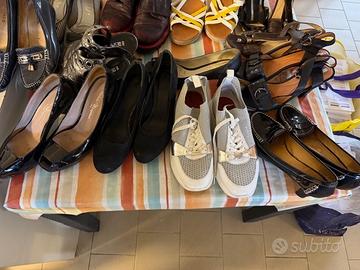 scarpe stock nuove e usate