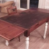 Splendido tavolo allungabile d'epoca