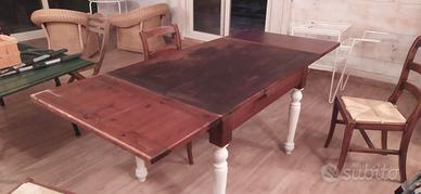 Splendido tavolo allungabile d'epoca