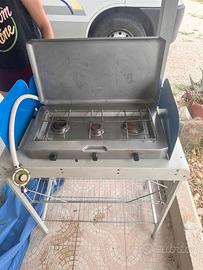 Fornello da Camping con rialzo