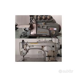 macchine tagliacuci e per cucire