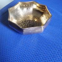 Ciotola in rame martellata ottagonale