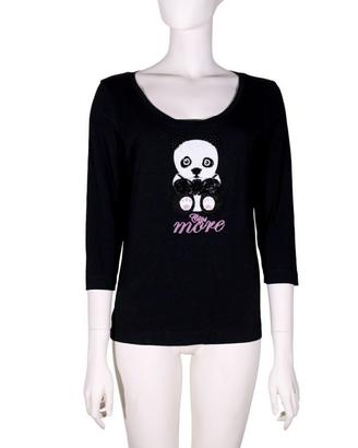 Maglia a maniche lunghe 3/4 nero di CLIPS -tg. 44