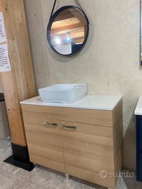 MOBILE BAGNO CON LAVABO APPOGGIO