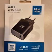 caricabatteria da parete BLUE STAR 45W tipe C