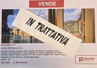 Casa Indipendente Monte San Pietro [280VRG]