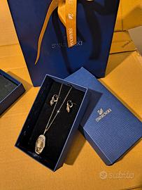 Parure Swarovski collana e orecchini - nuovi