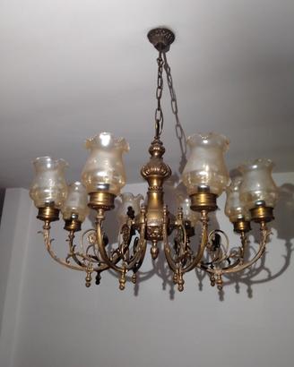 Lampadario ANNI '70 - 6 luci