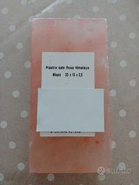 Sale rosa dell'Himalaya per grigliare cuocere