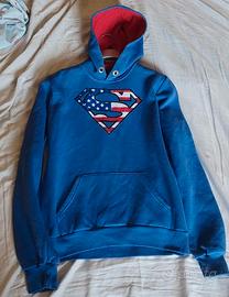 Felpa Superman uomo, Tg XL