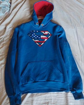 Felpa Superman uomo, Tg XL