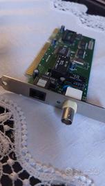 Scheda di rete Realtek  BNC RJ45 lotto 6 pezzi