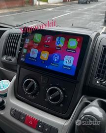 Car Tablet Android CarPlay Per Ducato Boxer Jumper