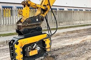 Piastra vibrante escavatore 100/150 q.li