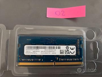 RAM Ramaxel DDR4 8gb 3200MHz x Laptop