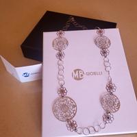 Collana MB Gioielli, in argento 925.