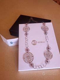 Collana MB Gioielli, in argento 925.
