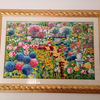 quadro con cornice Athos Faccincani Serigrafia 