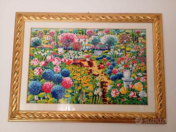quadro con cornice Athos Faccincani Serigrafia 