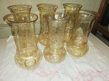 Paralume in vetro per lampadario