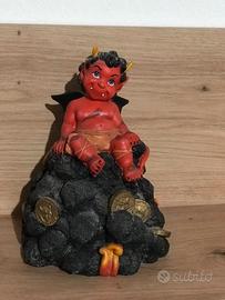 Salvadanaio Diavoletto Poliresina