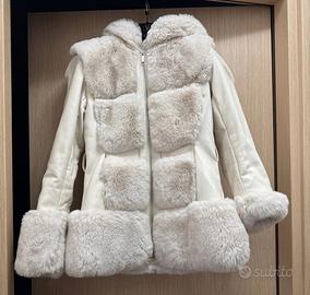 Giubbotto in ecopelliccia 