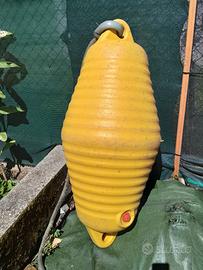 BOA GALLEGGIANTE in polietilene HDPE gialla 180 li