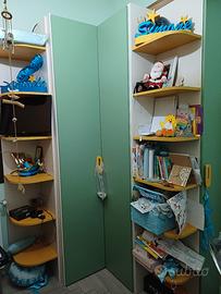 cameretta con cabina armadio