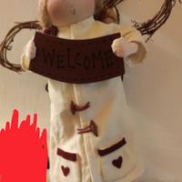 decorazioni Annekabouke in stoffa imbottito