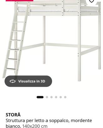 letto a soppalco 