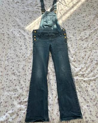 Salopette Premaman H&M in jeans