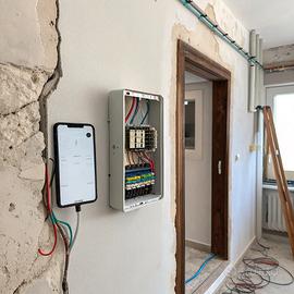 Collegamenti elettrici interni in appartamento 