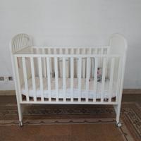 Lettino neonato Chicco legno bianco