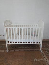 Lettino neonato Chicco legno bianco