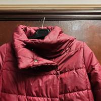 giacca trapuntata colore borgogna