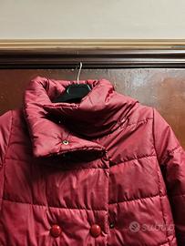 giacca trapuntata colore borgogna