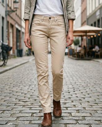 Jeans nuovi sabbia 29