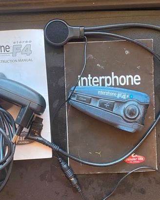 Interfono Moto Cellular Line F4