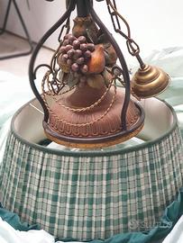 Lampadario Rustico 